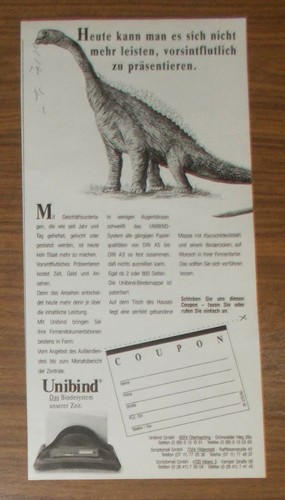 Seltene werbung unibind das - seltene,