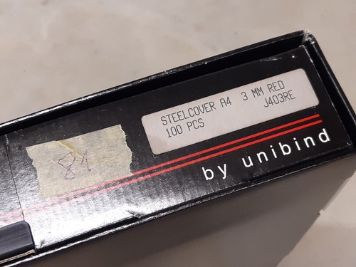 Unibind steelcover a4 3 - x,